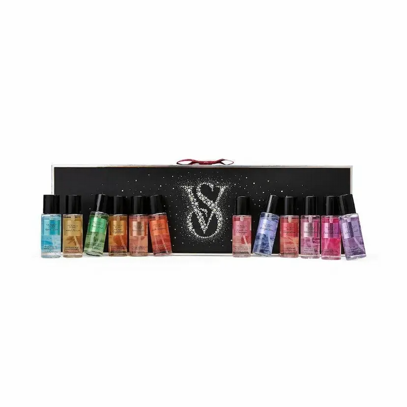 Kit De Luxo Body Splash Victoria's Secrets originais 12 mini